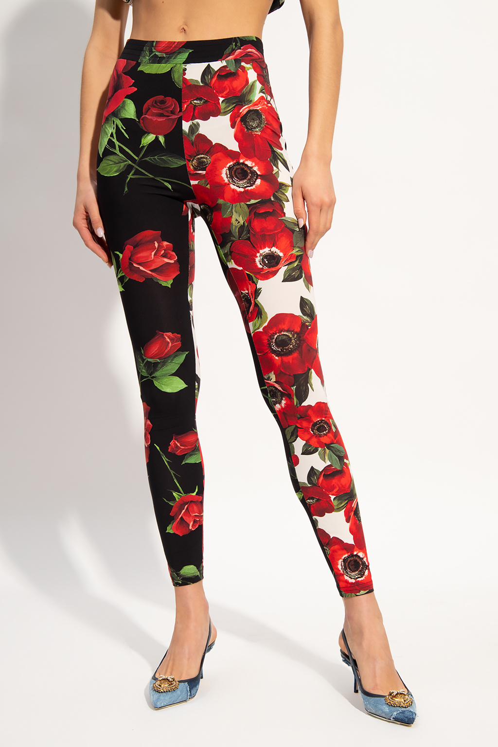 Floral print leggings Dolce & Gabbana
